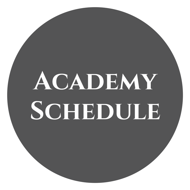 Academy Schedule