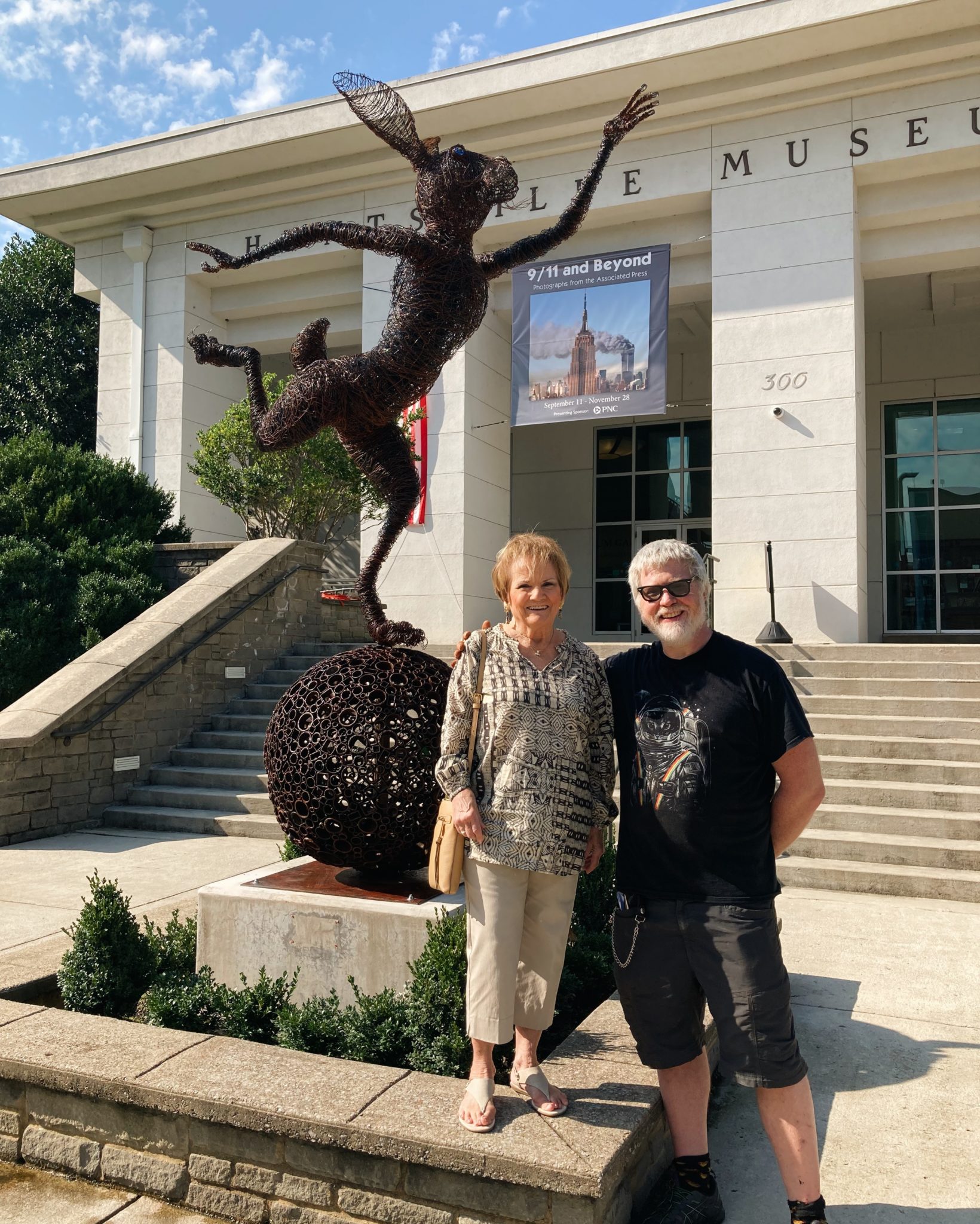 New sculpture by North Carolina artist unveiled at the Huntsville Museum of Art Huntsville
