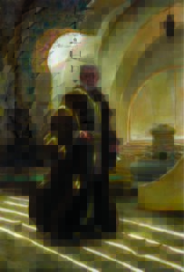 A vertical portrait of Star Wars character Obi-wan Kenobi
